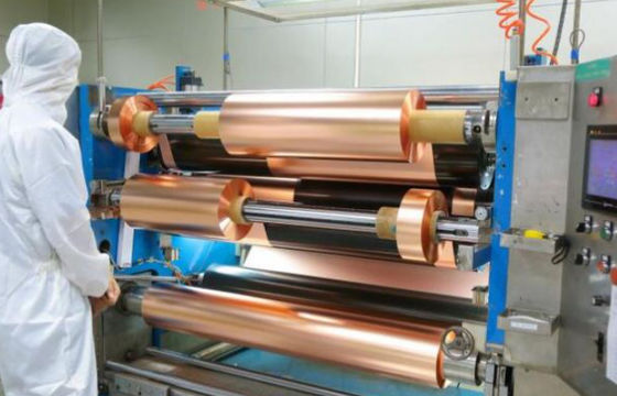 12 μm ~ 18 μm weerstand koperen folie voor automotive elektronica