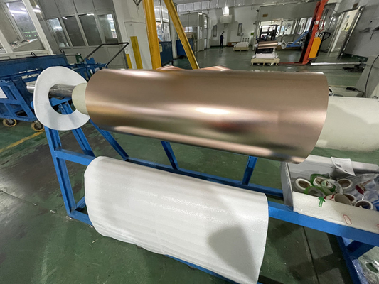 Zwart gemaakte Gerolde Koperfolie met zwarte steen side70um 35um die in Flexibel Koper Bekleed Laminaat wordt gebruikt